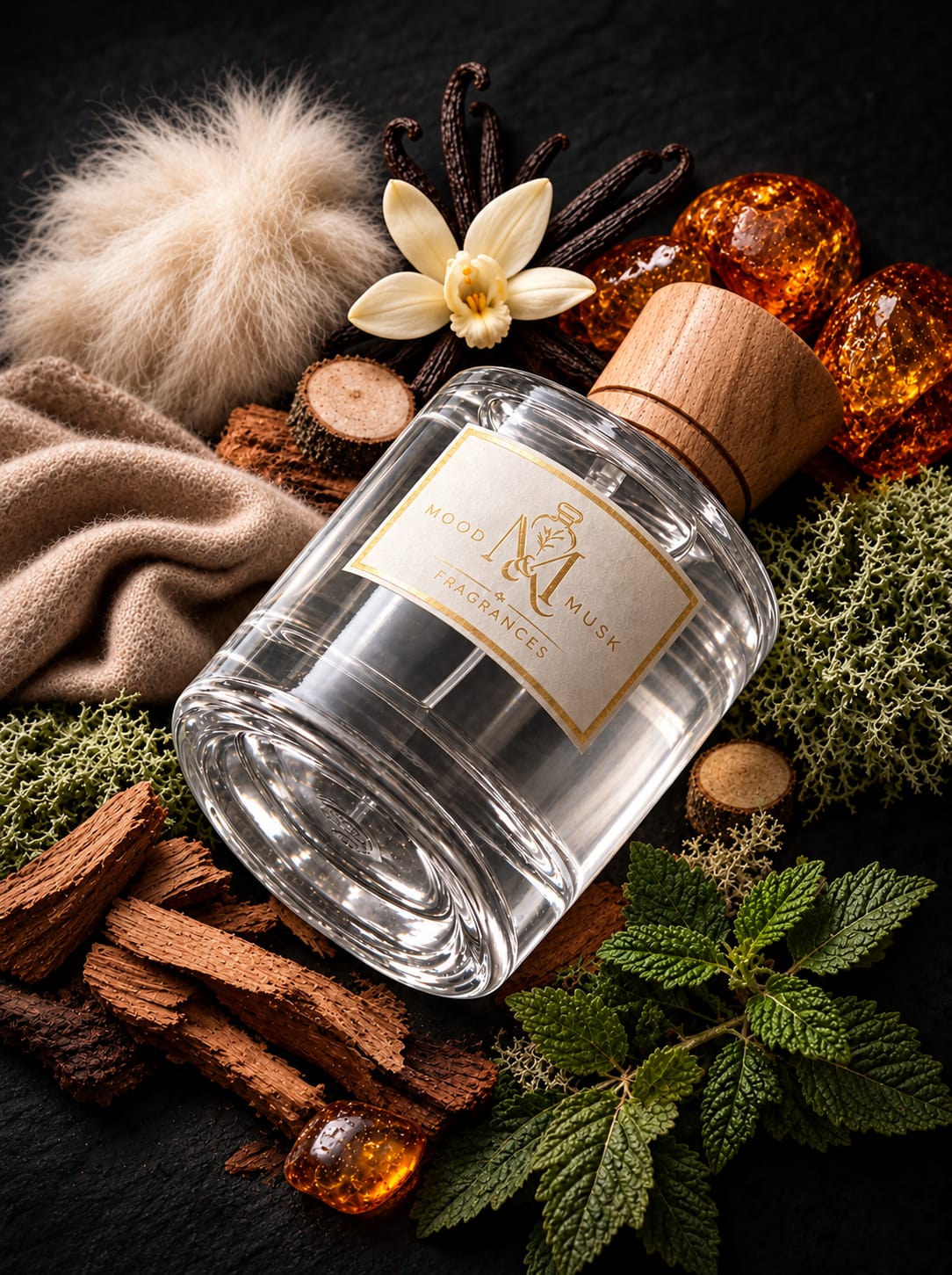 Mood & Musk Artisanal Perfumery Flacon